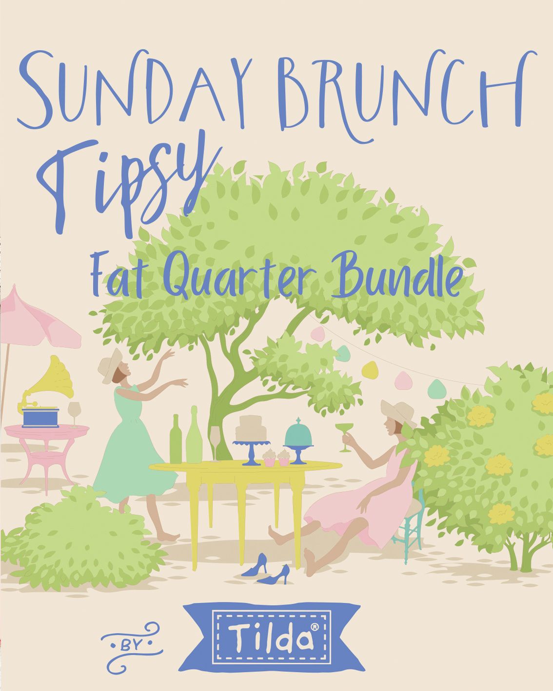 Tilda - Tipsy Fat Qtr Bundle