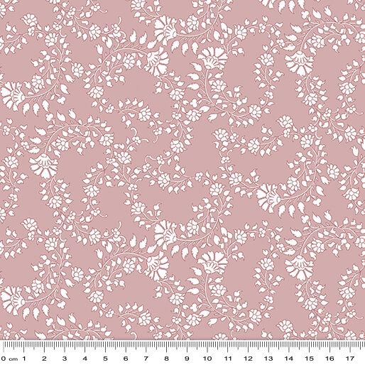 Chalk Barn Floral Trail - Rose Fat Qtr