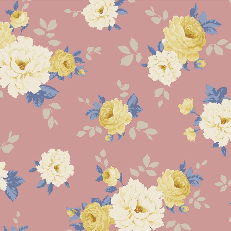 Sunday Brunch - Pernille Pink Fat Qtr