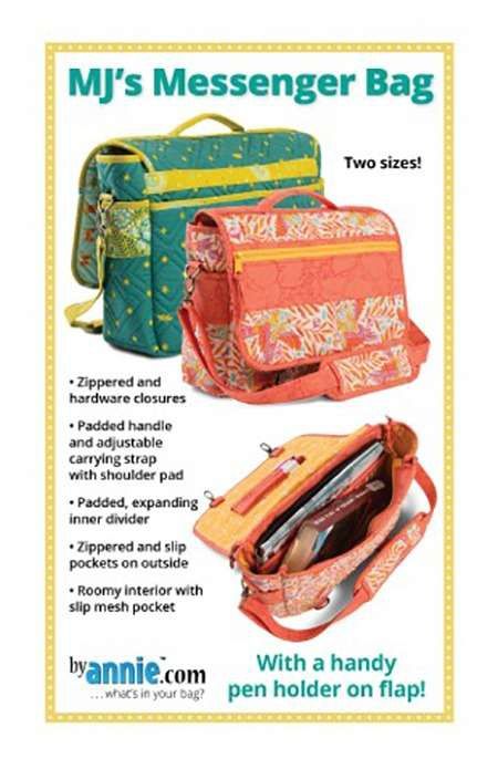 ByAnnie Pattern - MJ&#39;s Messenger Bag