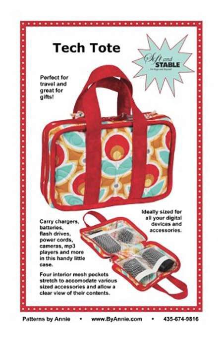 ByAnnie Pattern  - Tech Tote