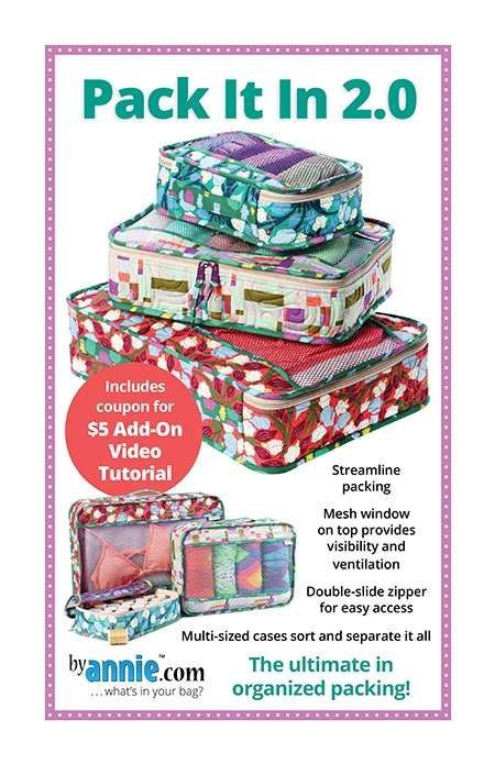 ByAnnie Pattern - Pack It In 2.0