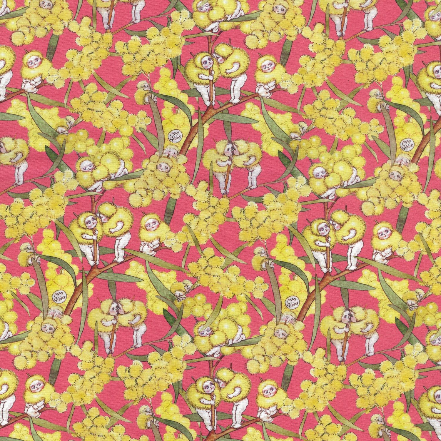 May Gibbs - Blossom Babies Rose