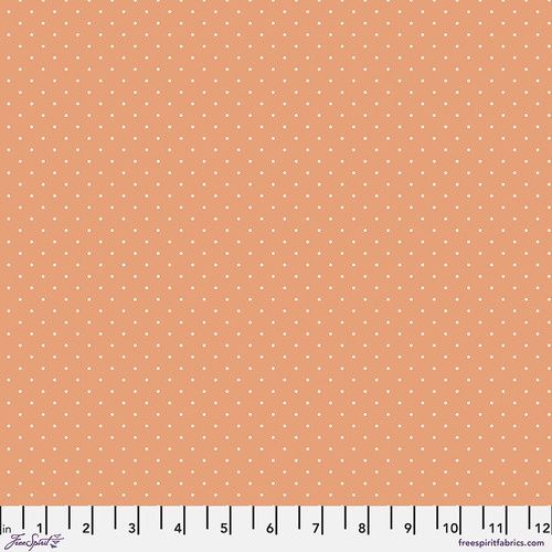 Tiny Dots - Peachy Fat Qtr