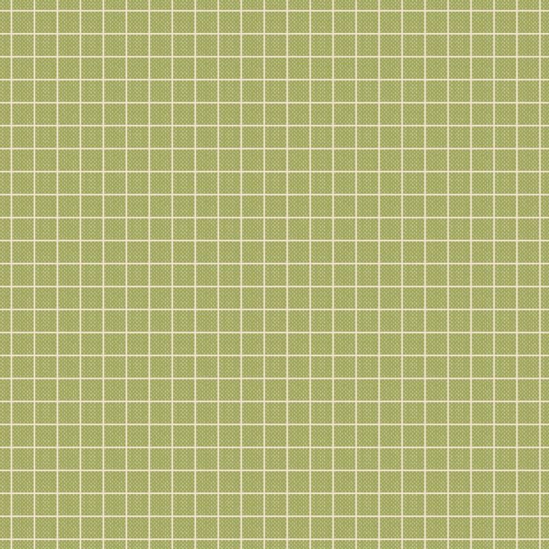 Creating Memories - Spring Plaid Pea Green Fat Qtr