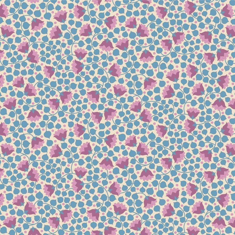 Bellflower - Blue Fat Qtr