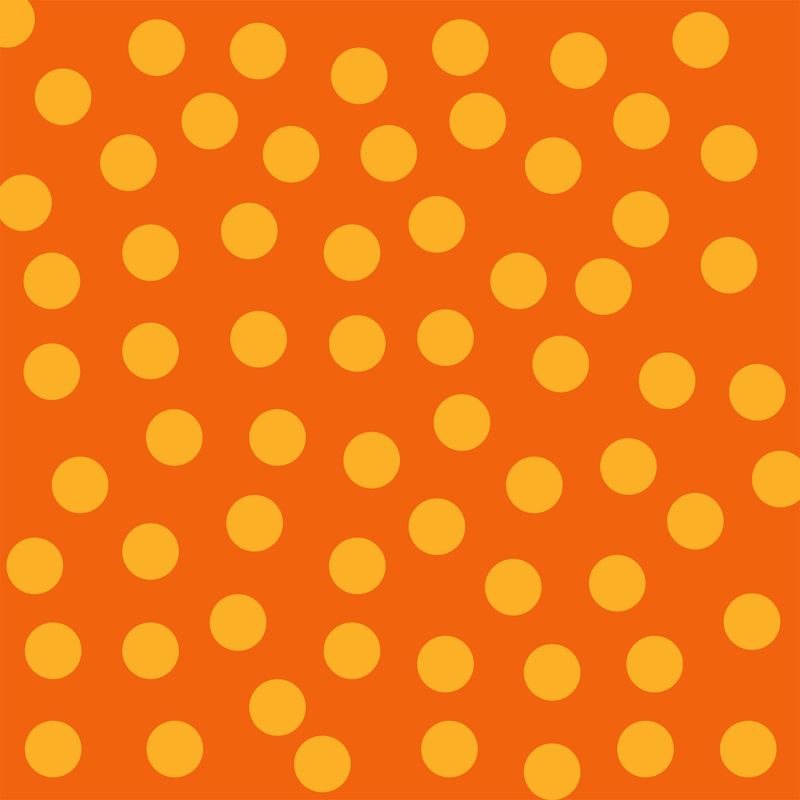 A Is for Aussie - Orange Dots