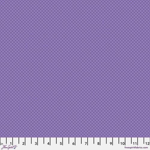 Tula Pink True Colours - On the Grid - Mysterious
