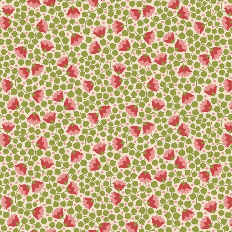 Bellflower - Green Fat Qtr