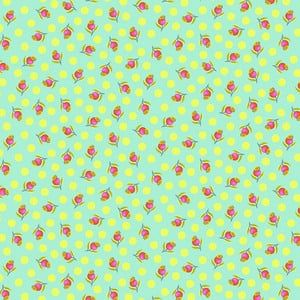 Untamed - Impending Bloom - Moonbeam  Fat Qtr