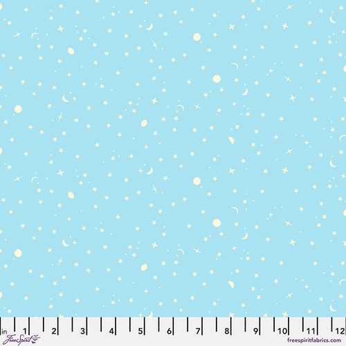 Tula Pink True Colours - Space Sprinkles - Waterfall Fat Qtr