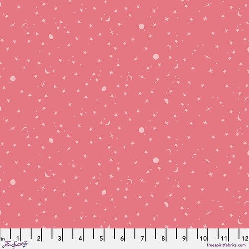 Tula Pink True Colours - Space Sprinkles - Sunburn  Fat Qtr