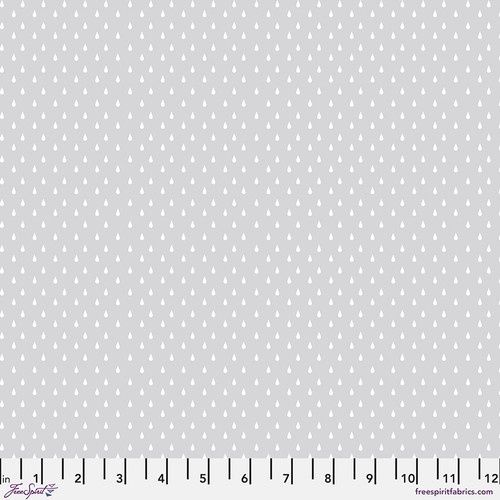 Tula Pink True Colours - Ghost Droplettes - Whisper Fat Qtr