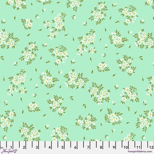Tula Pink True Colours - What a Ditz - Spearmint  Fat Qtr