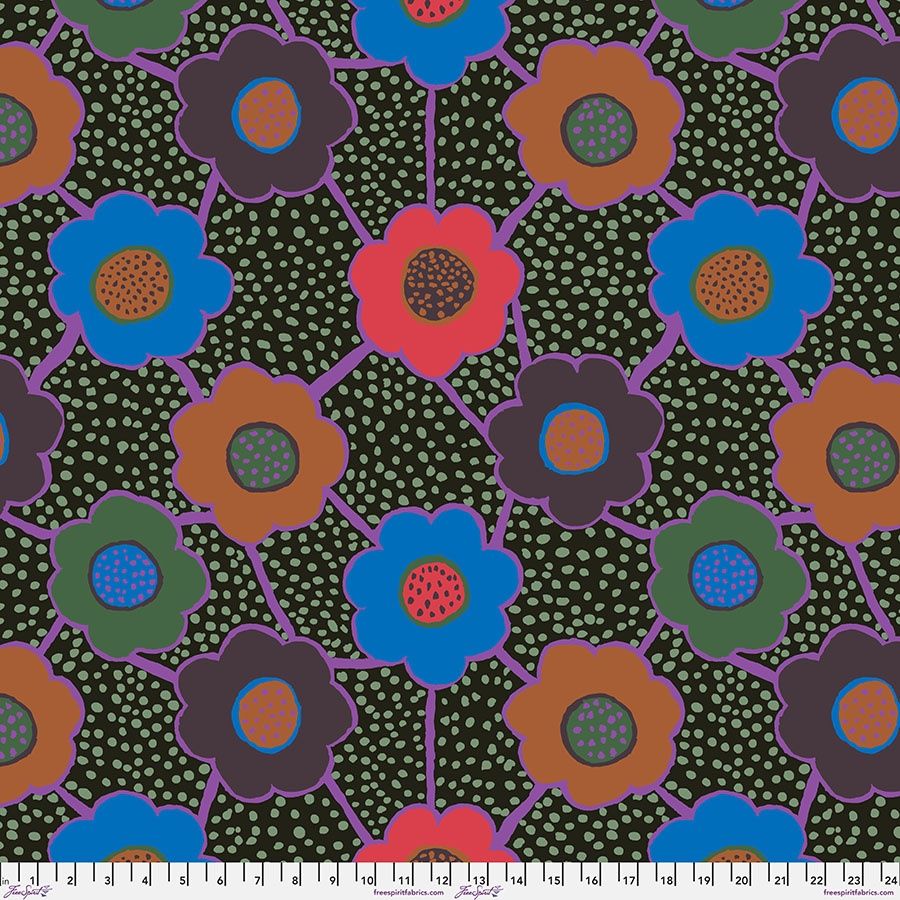 The Kaffe Collective - August 2025 - Floral Connections - Dark