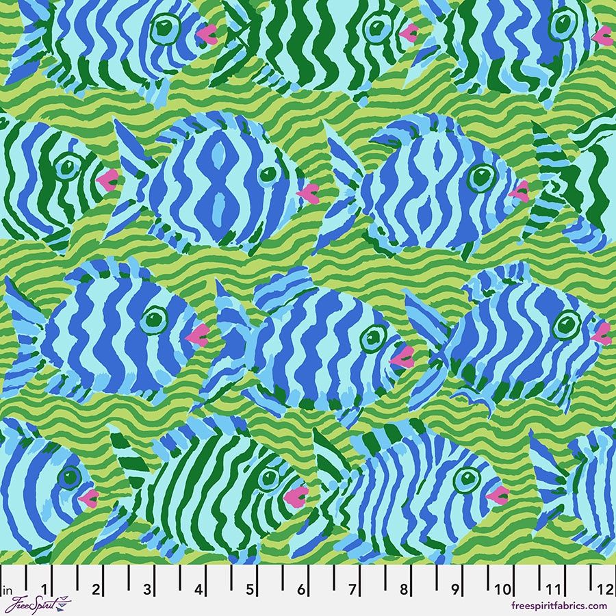 The Kaffe Collective - August 2025 - Minnows - Lime
