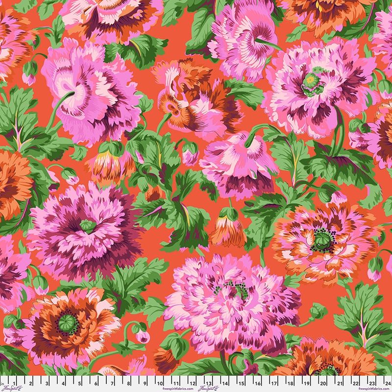 The Kaffe Collective - August 2025 - Rosemary - Red