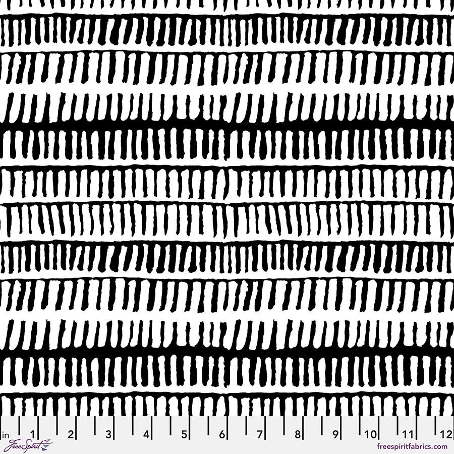 The Kaffe Collective - August 2025 - Zipper Stripe - Zebra - Fat Qtr