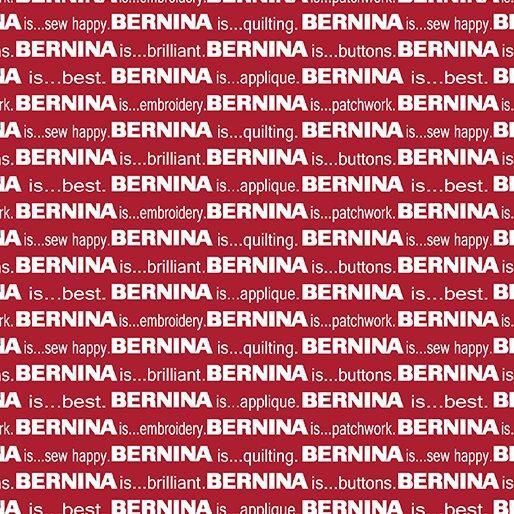 Bernina - My Happy Place Red