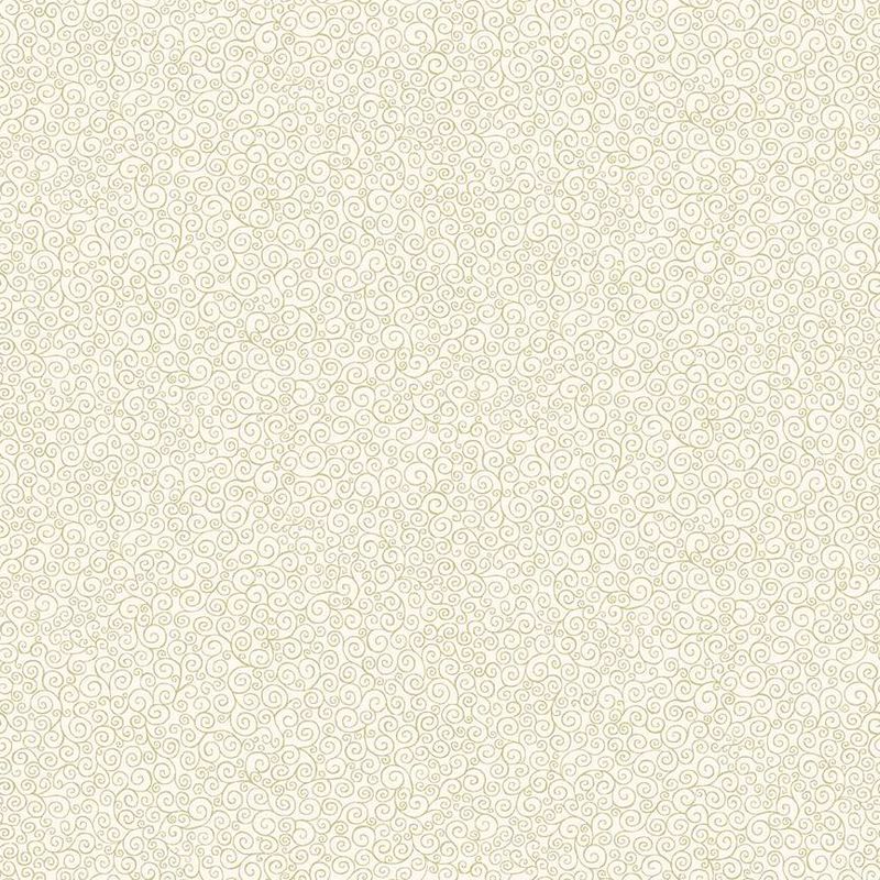 Good Tidings - Scroll Cream - Fat Qtr