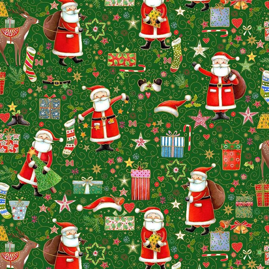 Jolly Saint Nick - Merry Magic Green