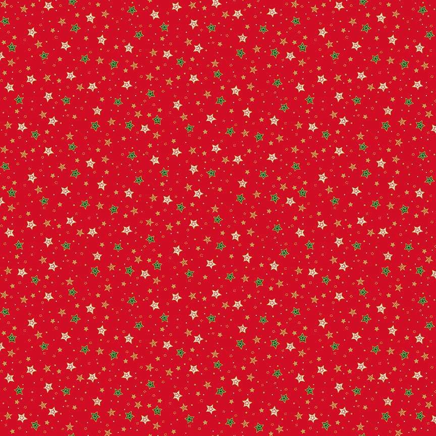 Jolly Saint Nick - Sparkle Red
