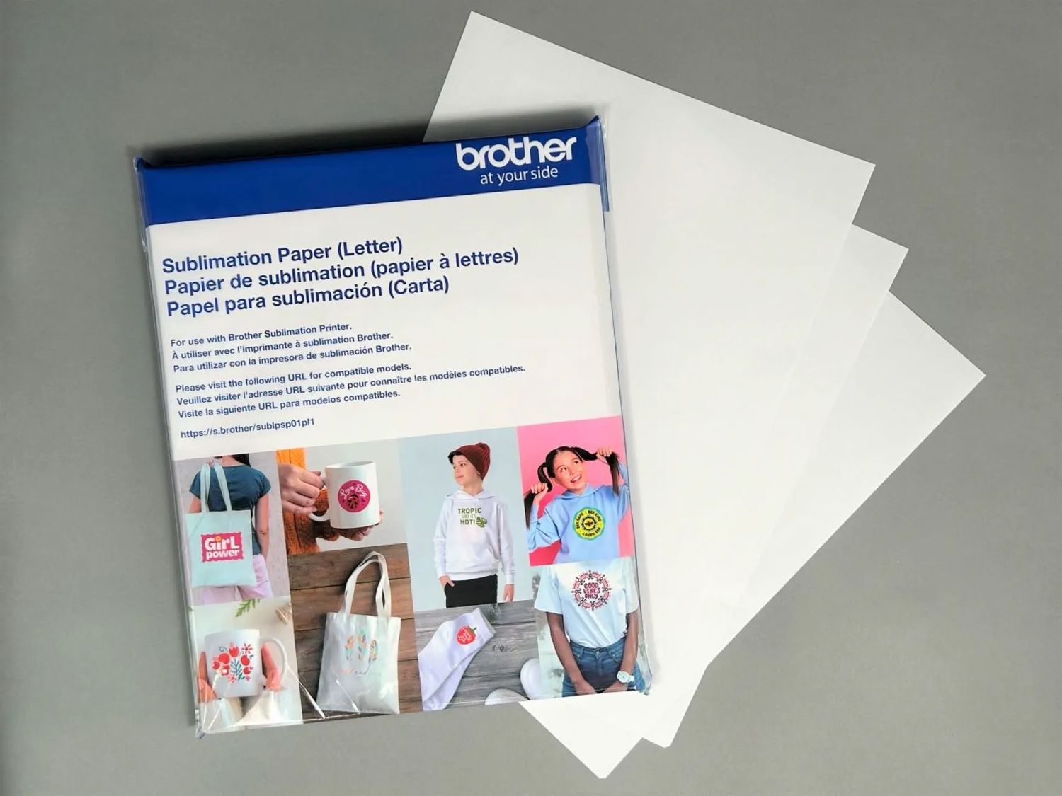 Brother Sublimation Paper - Letter Size 100 sheets
