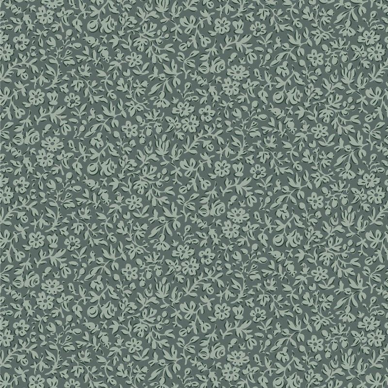 Merry Little Christmas - Eve - Petrol - Fat Qtr