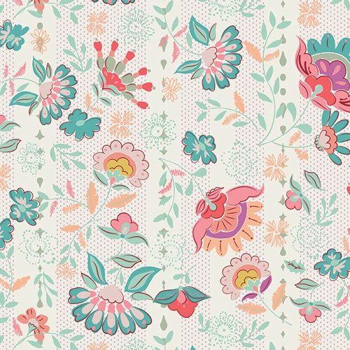 Paradise Garden - Blossom Bazaar - Fat Qtr