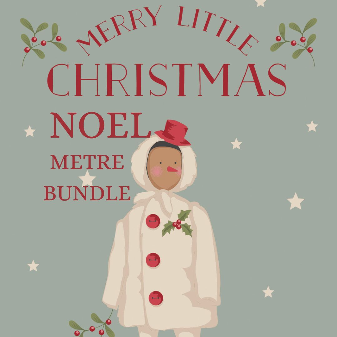 Merry Little Christmas - Noel - Metre Bundle (12)