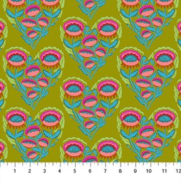 Anna Maria - Allegory - Pitterpat Lichen Fat Qtr