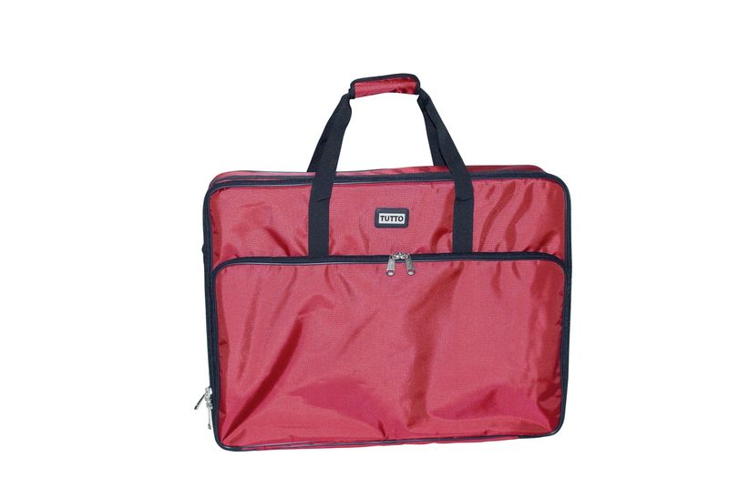 Tutto Embroidery Project Bag 26&quot; Large - Red (Bulky Item)