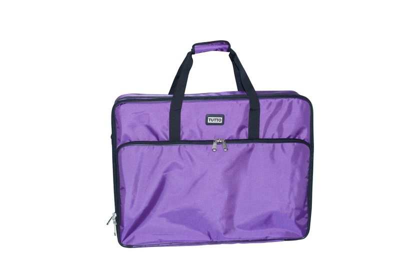 Tutto Embroidery Project Bag 26&quot; Large - Purple (Bulky Item)