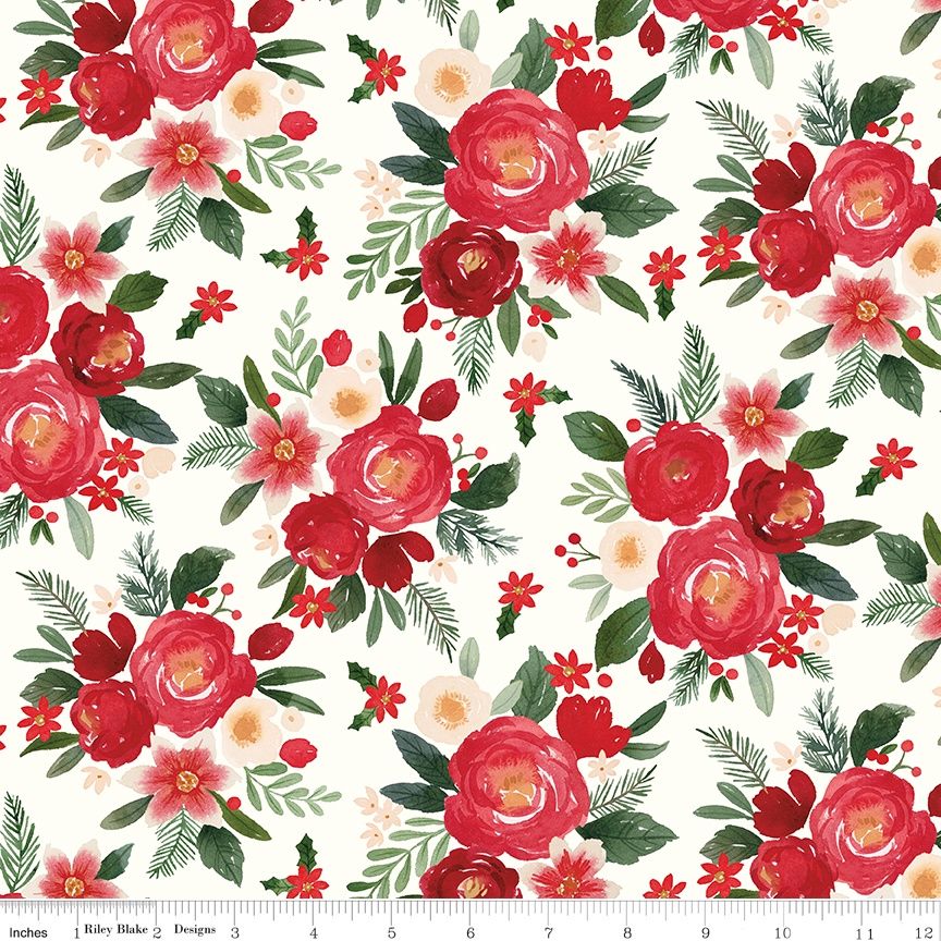 Riley Blake - Charming Christmas - Main - Cloud