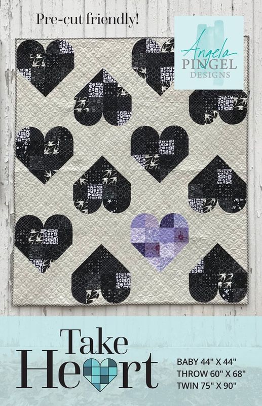 Take Heart Quilt Pattern Angela Pingel Designs