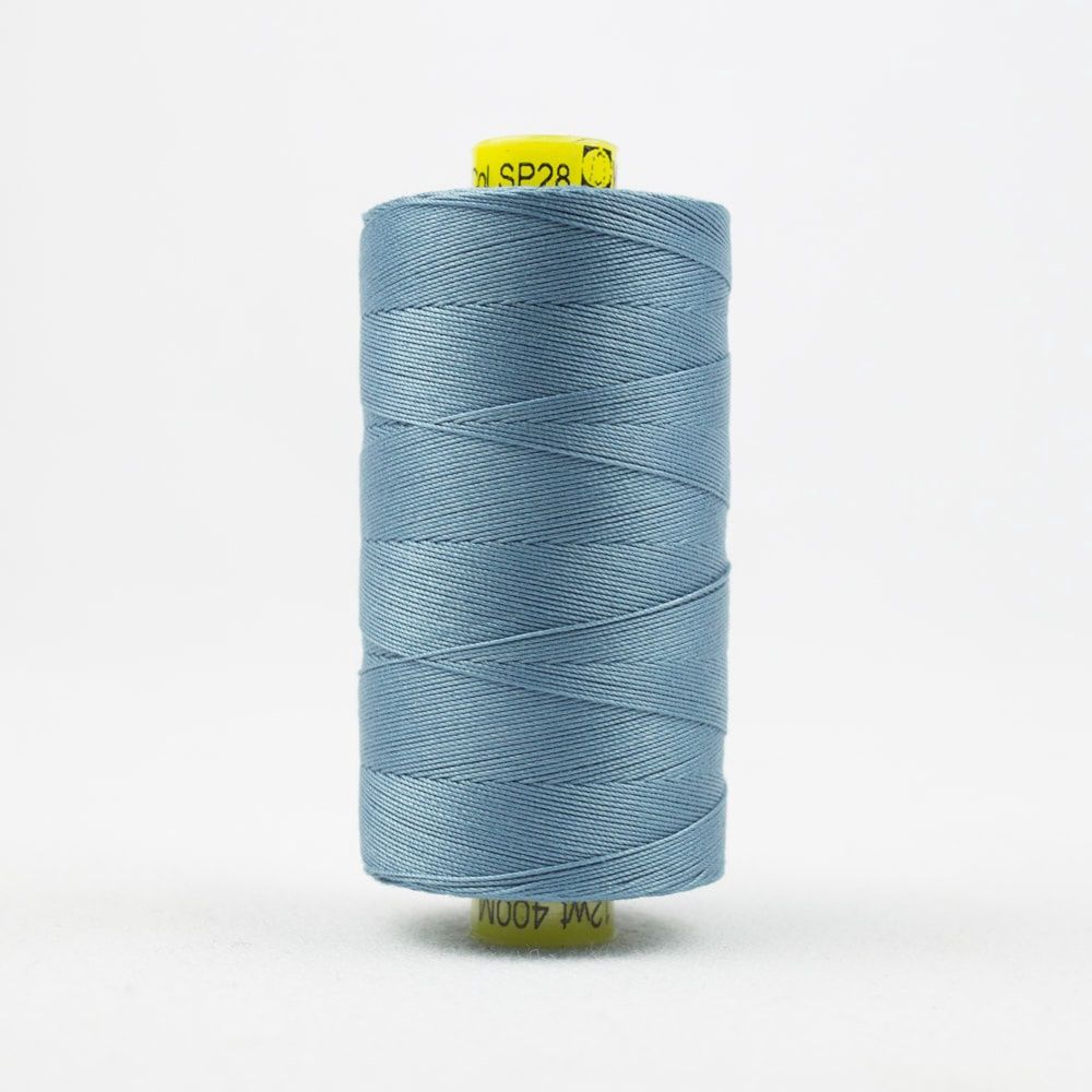 Wonderfil Spagetti SP28 Soft Blue 12wt Eygptian Cotton 1000m