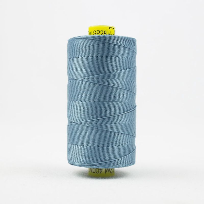 Spagetti 12wt Double Gassed Egyptian Cotton (1000m) SP - 28 Soft Blue
