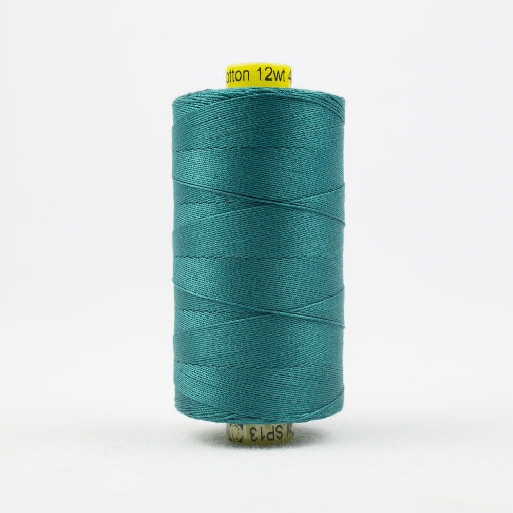 Wonderfil Spagetti SP13 Deep Ocean Green/Blue 12wt Eygptian Cotton 1000m
