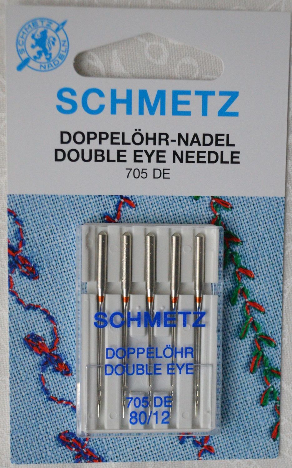 705DE Double eye needles
