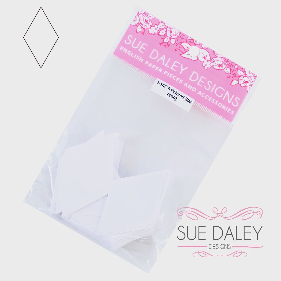 1.5&quot; 6 pt Star Template