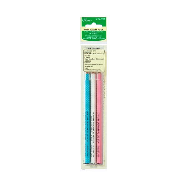 Clover Soluable Pencil 3 Pack