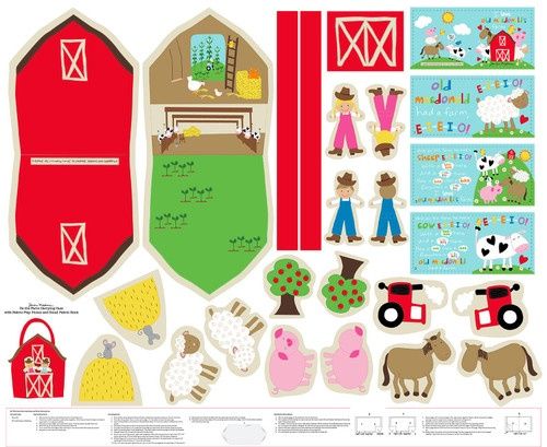 Studio E - Huggable &amp; Lovable - On the Farm Carrying Case and Book