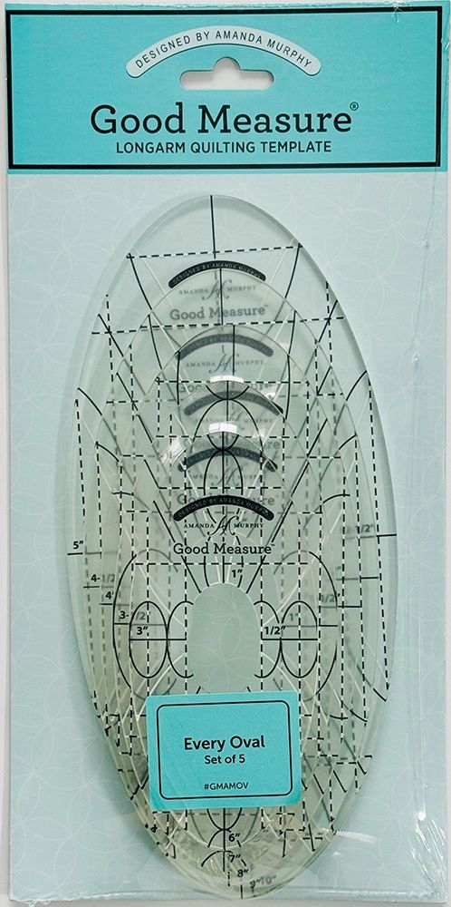 Amanda Murphy Rulers - Every Oval 5 pc