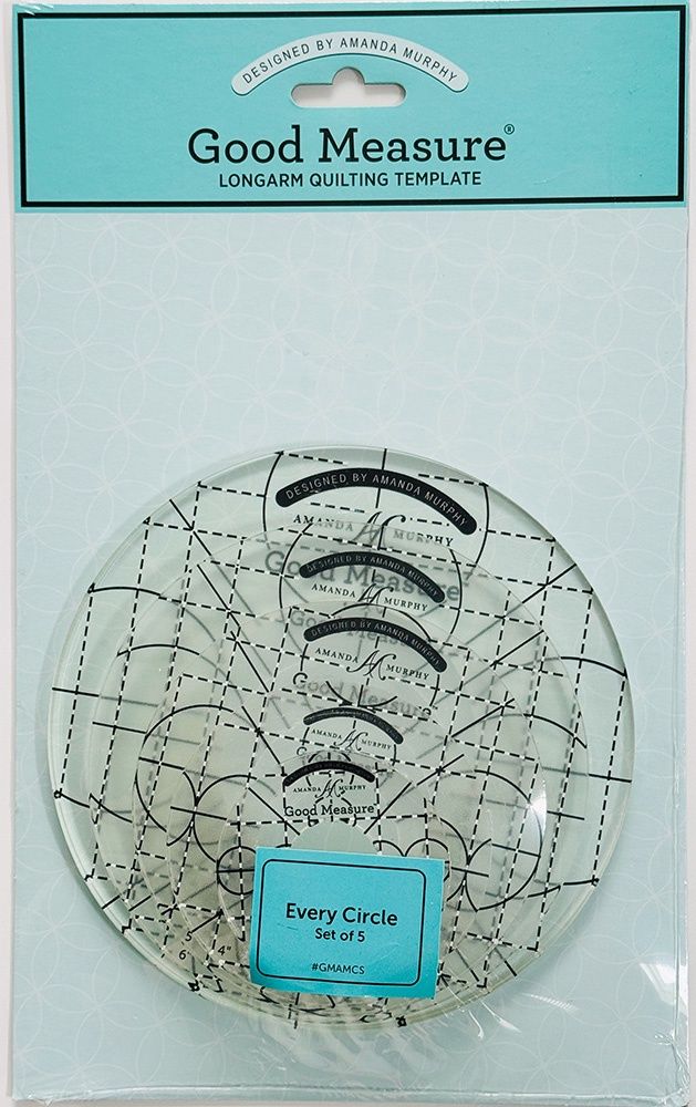 Amanda Murphy Rulers -Every Circles 5 pc