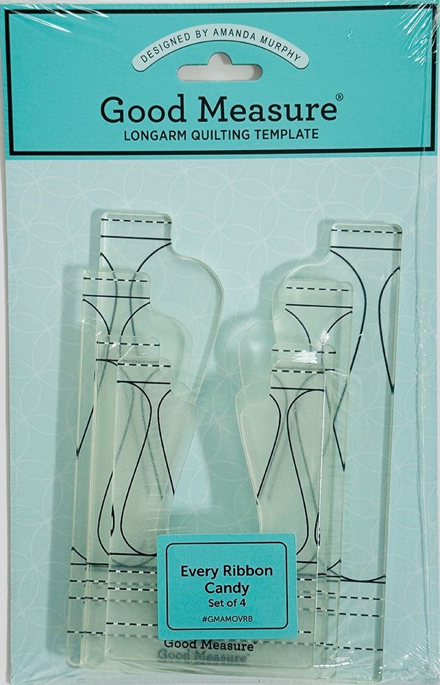 Amanda Murphy Rulers - Ribbon Candy 4 pc