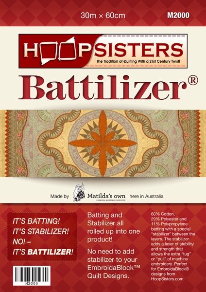 Hoop Sisters Battilizer 60cm Wide x 30m Roll (Bulky Item)