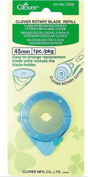 Clover Rotary Blade Refill 45mm 1pc