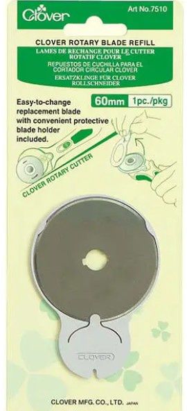 Clover Rotary Blade Refill 60mm 1pcs