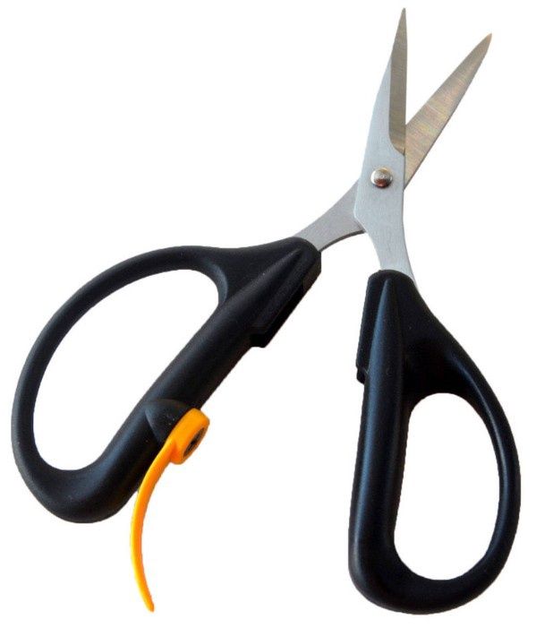 Canary Curved Point Embroidery Scissors