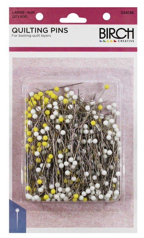Pins Quilting Large 500pc